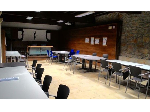 El aula de estudio del Palacio de Bikuña