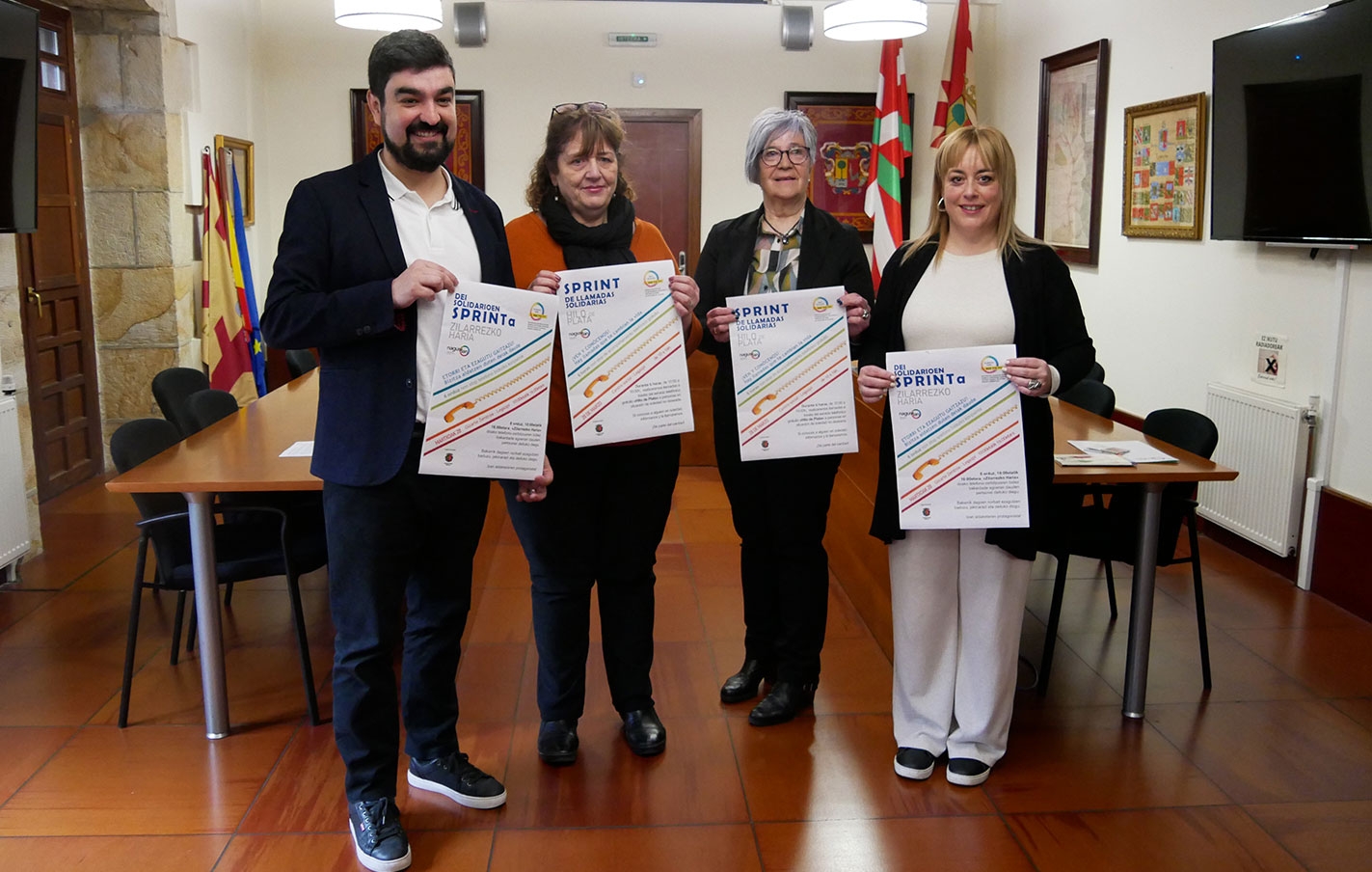 Nagusilan celebrará el “Sprint de llamadas solidarias-Hilo de Plata”, el 28 de marzo desde el Centro Social