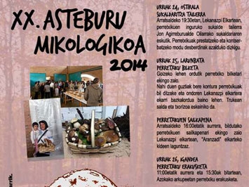 XX. Fin de Semana Micológico en Legazpi