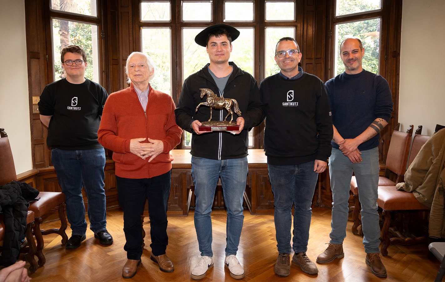 Carlos Suárez ha sido el vencedor de la 40 edición del Campeonato Absoluto de Ajedrez de Euskadi