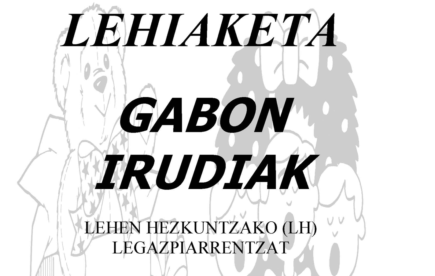 El concurso de dibujo Gabon Irudiak el 22 de diciembre en Kultur Etxea