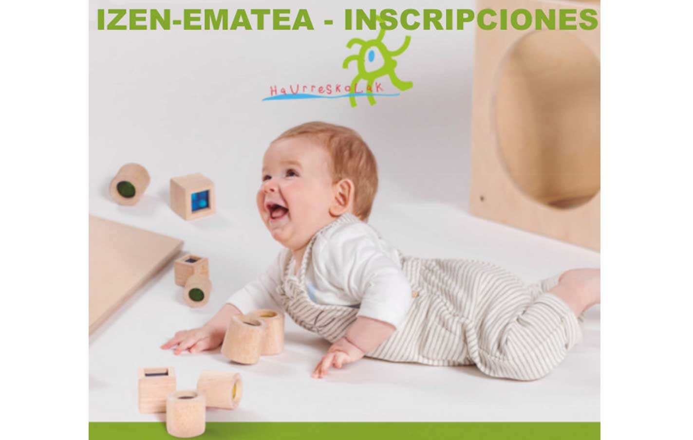 Abierto el plazo de inscripción en las “Haur-eskolas”.