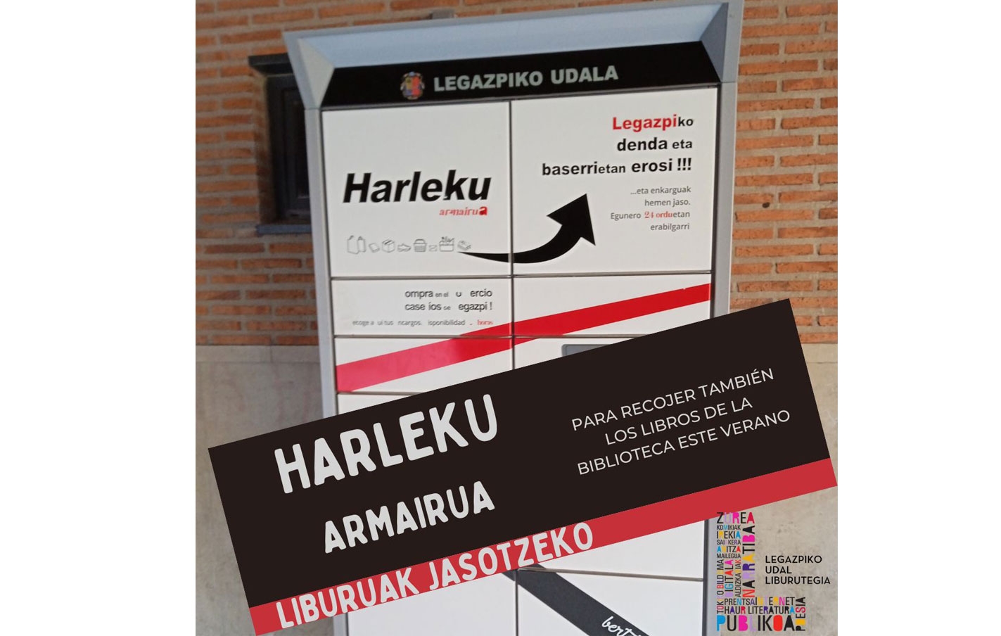 La biblioteca municipal estará abierta en agosto