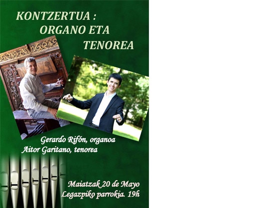 Segundo concierto del ciclo de música de órgano