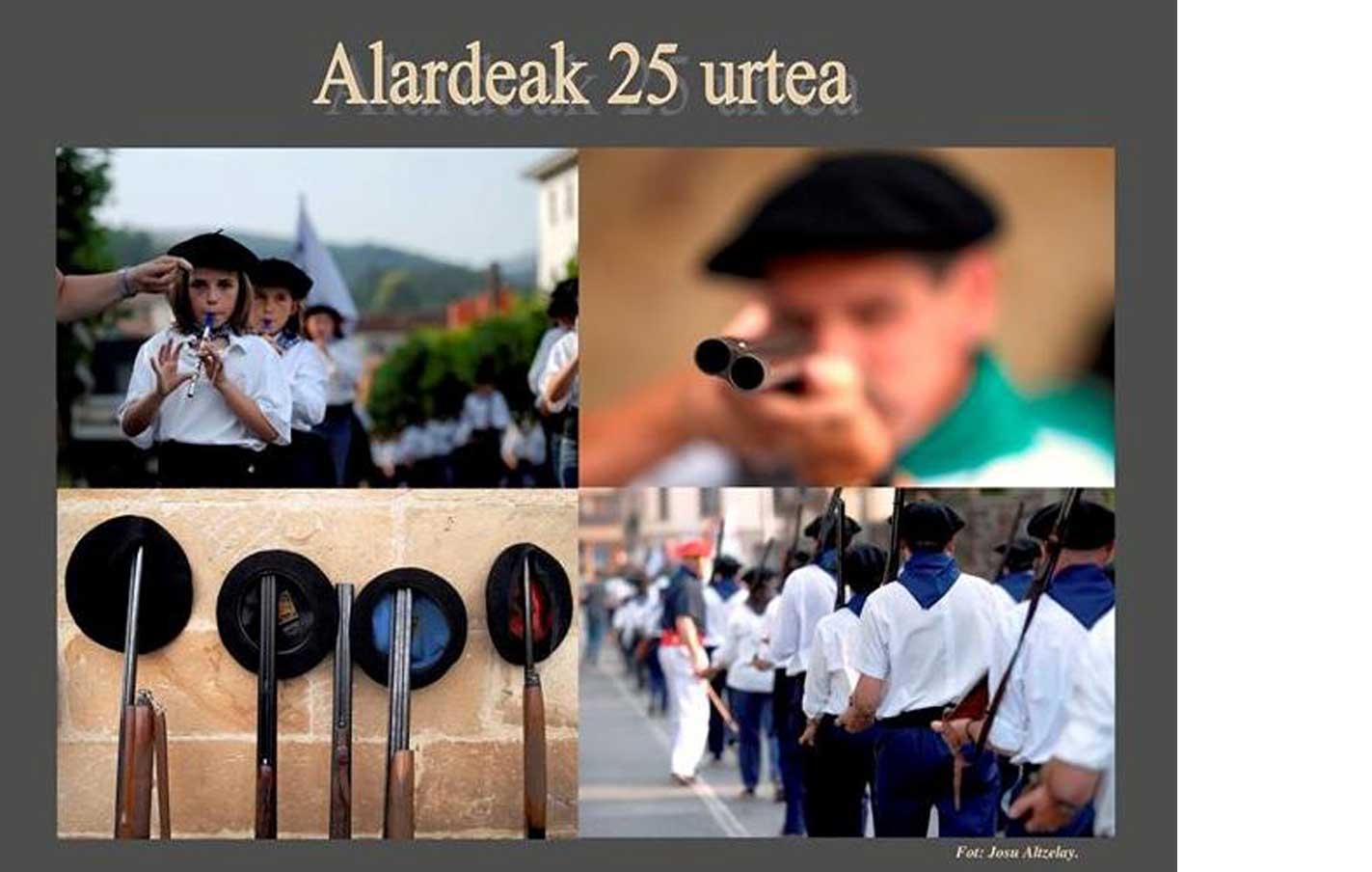 La víspera de San Juan, 110 legazpiarras recorrerán las calles en la 25 edición del Alarde de Armas.