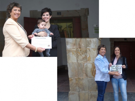 Ganadores de los vales de julio y agosto en el concurso del calendario