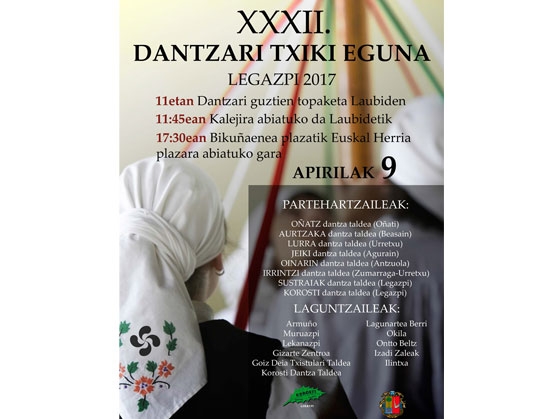 XXXII Dantzari Txiki Eguna en Legazpi
