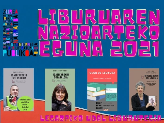 En abril celebramos el Día del Libro en Legazpi
