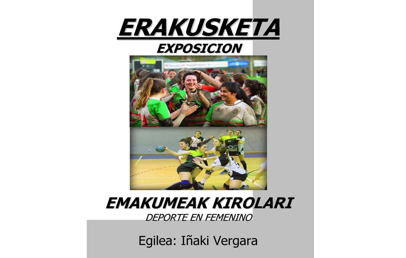 Exposición fotográfica Deporte en femenino.