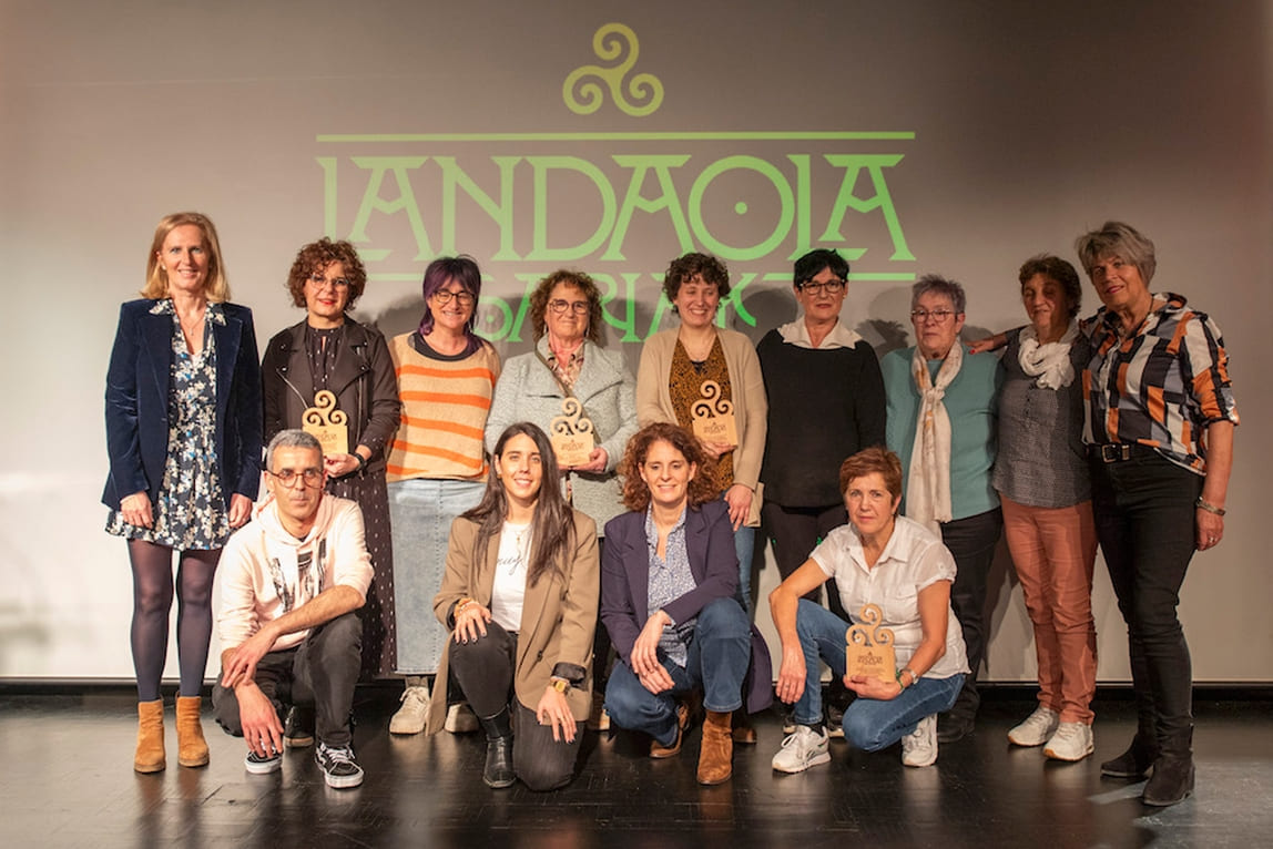 La legazpiarra Agurtzane Gabiria, premiada en los premios Landaola