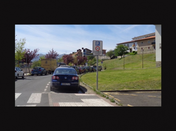 A partir del 16 de mayo y hasta el 31 de octubre, no se podrá aparcar en el bidegorri de Juanastegi