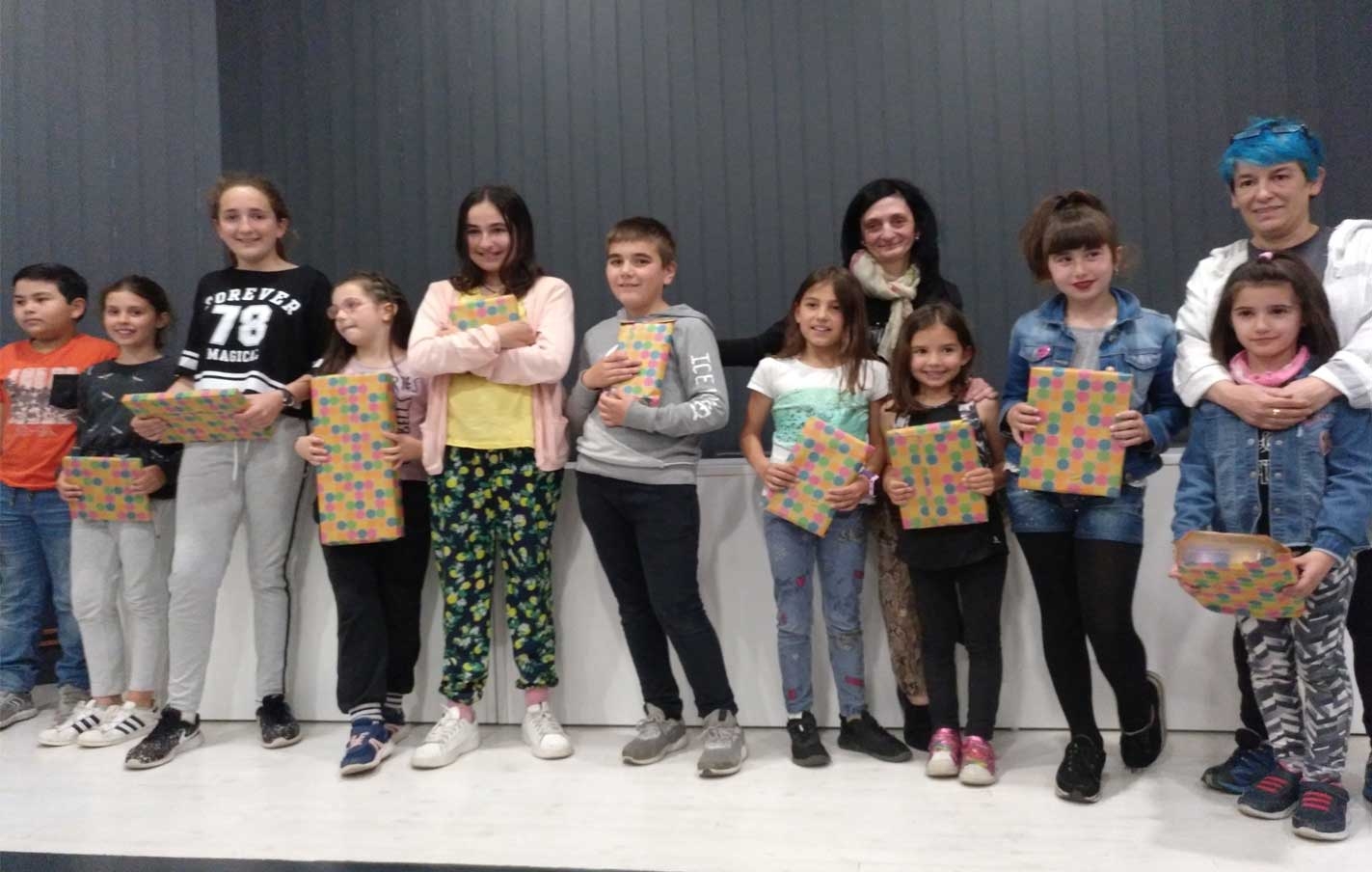 Entregados los premios del concurso local de Dibujo.