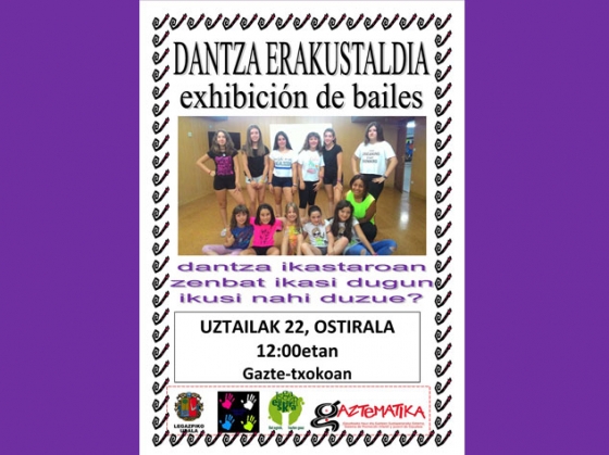 Exhibición de danzas
