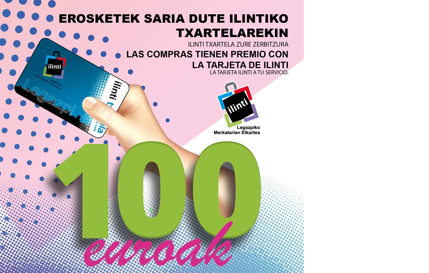 Las compras tienen premio con la tarjeta de Ilinti.