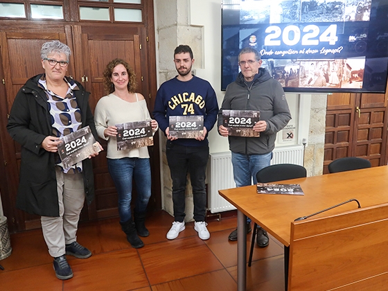 Hoy comienza a repartirse el calendario de 2024