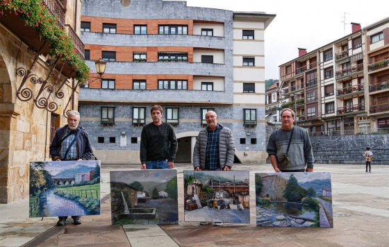 El XX Concurso de Pintura de calle “Joxe Martin Etxeberria” ya tiene ganadores