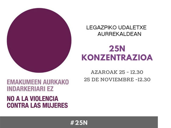 25 de noviembre, Día Internacional contra la violencia hacia las mujeres