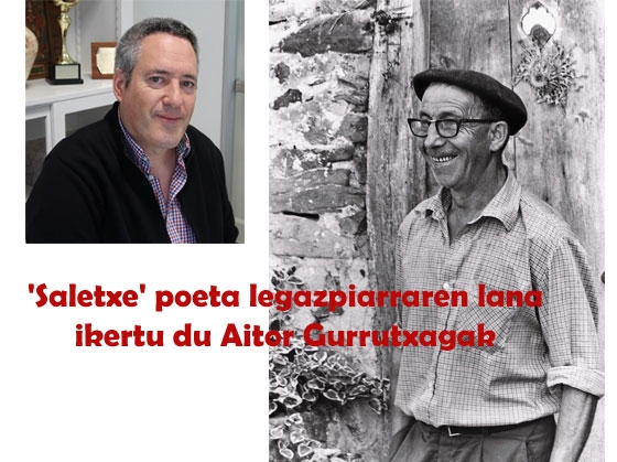 Saletxe, poeta ikusezina: Txinpartak aldizkariaren ale bereziaren aurkezpena