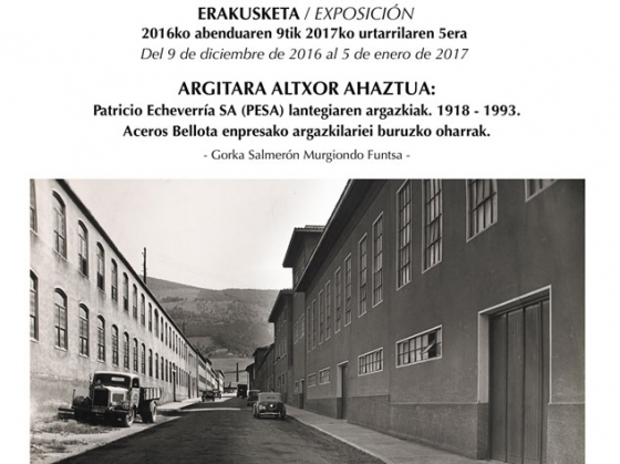 Exposición “Luz para un tesoro olvidado:Fotografías de Patricio Echeverría S.A. (P.E.S.A.). 1918 - 1993”