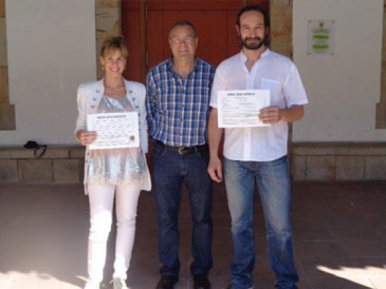 Ganadores de los vales de abril y mayo: Ion Etxeberria y Saioa Gonzalez