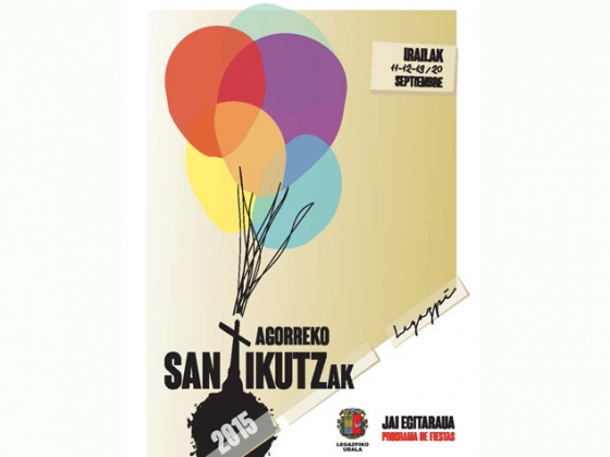 Programa de fiestas Agorreko Santikutzak