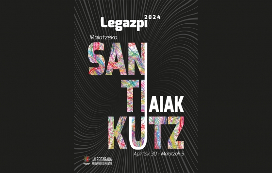 El programa de fiestas Maiatzeko Santikutzak 2024