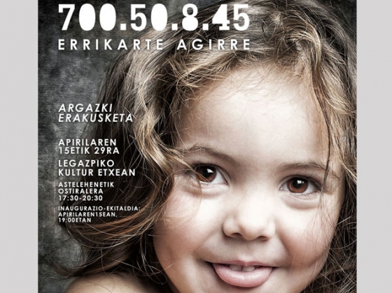 Errikeinuak: Exposición de retratos “700.50.8.45” de Errikarte Agirre