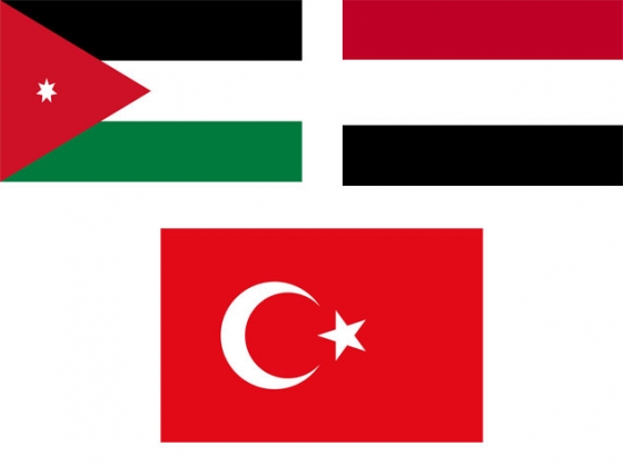 Jordania, Yemen eta Turkian Atentatuak