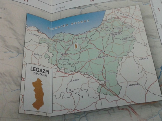 El mapa toponímico de Legazpi ya está disponible en formato digital