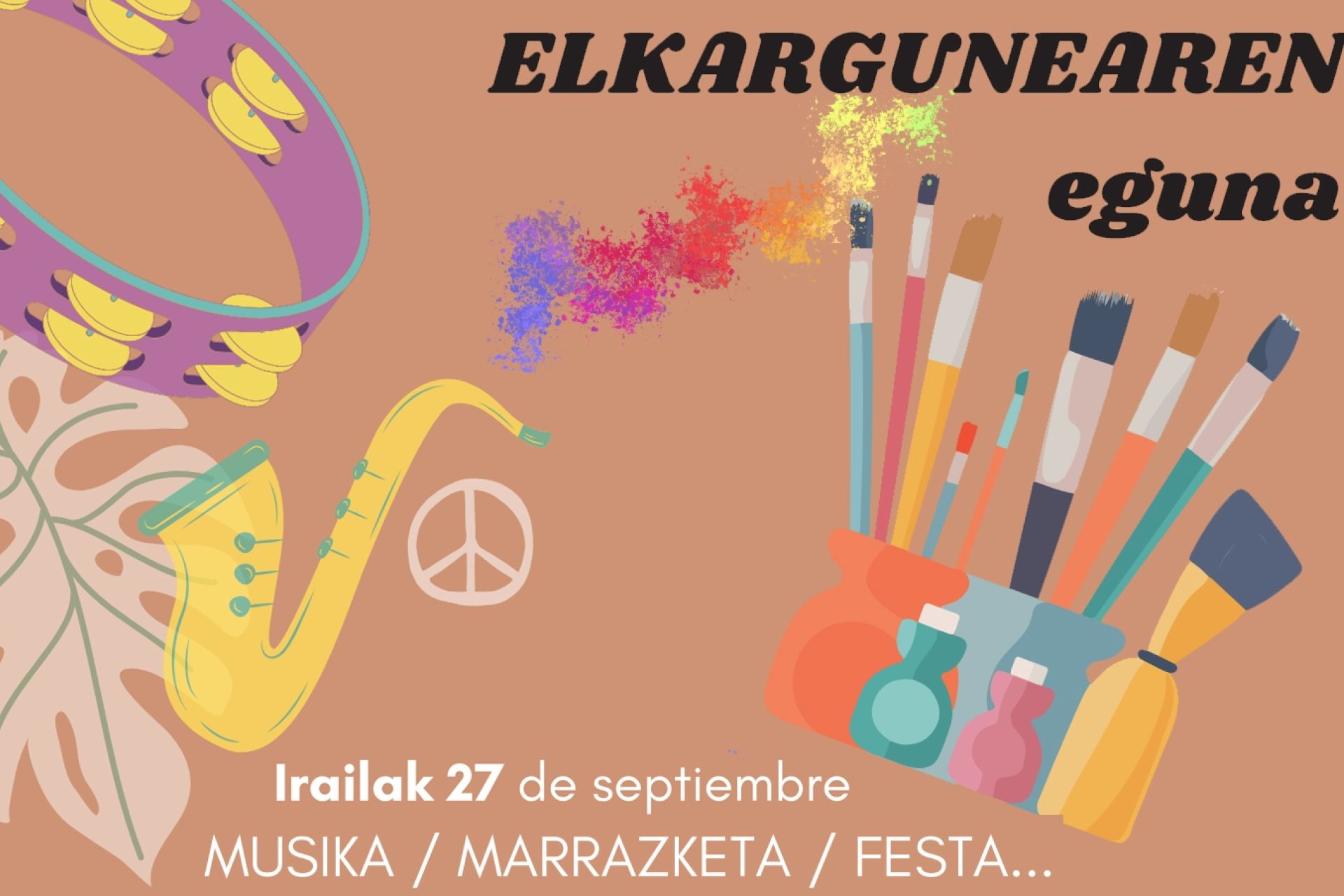“Elkargunearen eguna” se celebrará el 27 de septiembre