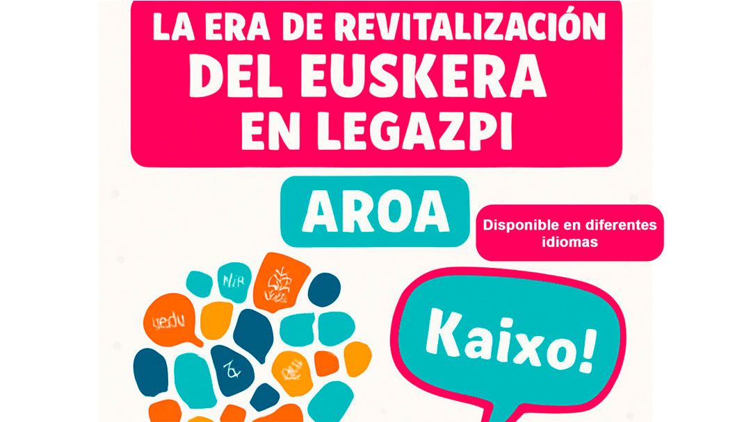 El resumen del Plan AROA de euskera ya está disponible en varios idiomas