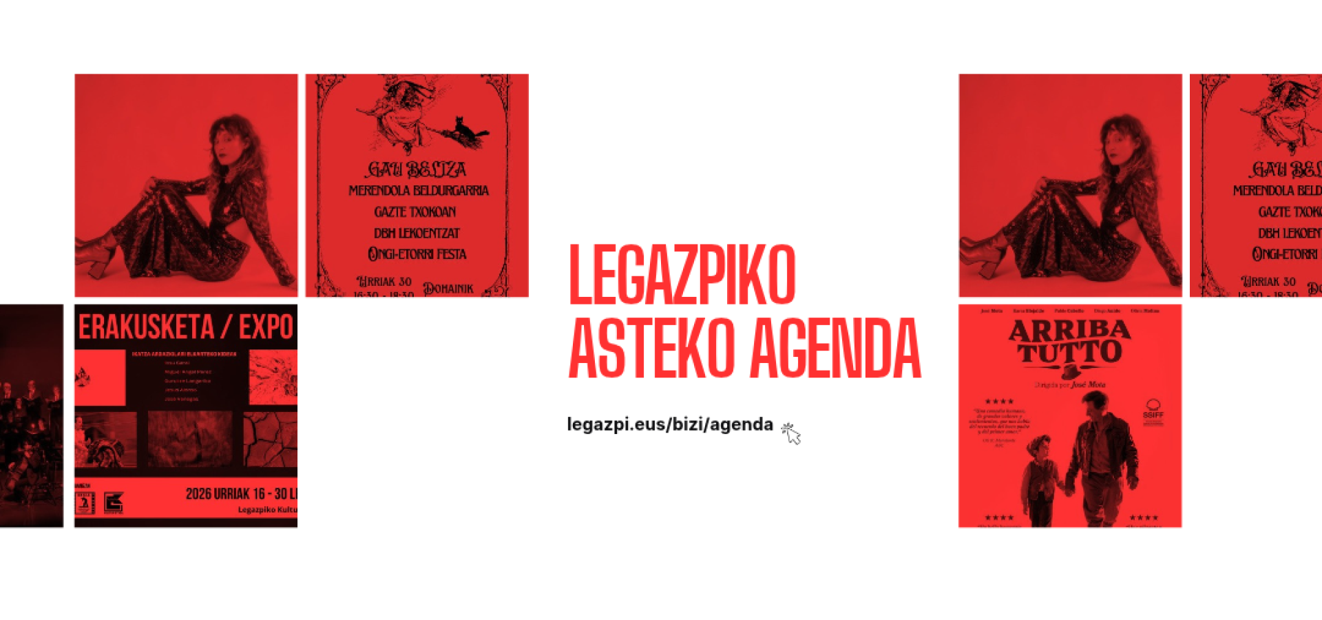 Asteko agenda: Legazpin urriaren 26tik azaroaren 1era galdu ezin duzun guztia