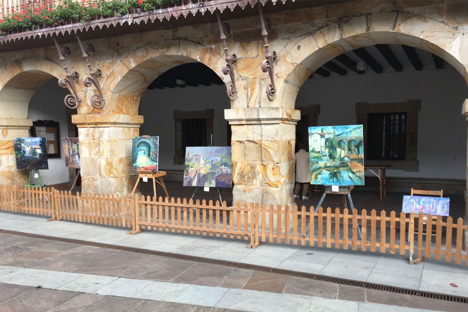 XX Concurso de Pintura de calle “Joxe Martin Etxeberria”. Vota por el cuadro que más te gusta