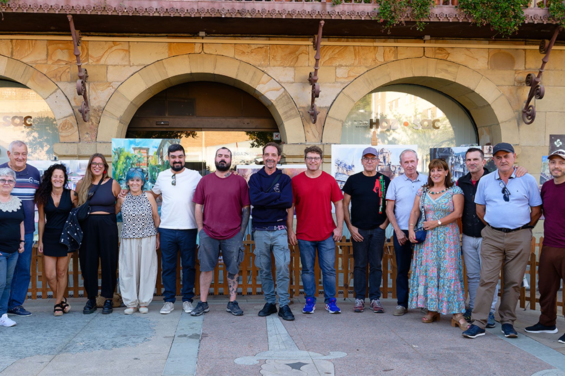 Eduardo Alsasua ha sido el ganador del XXIV Concurso de Pintura Joxe Martin Etxeberria