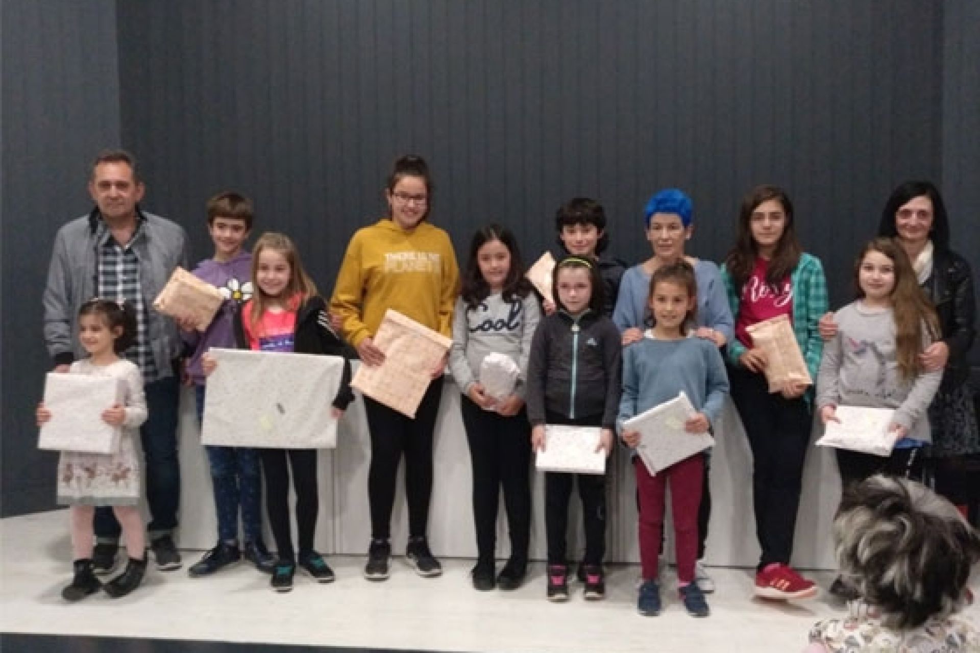 Entregados los premios del concurso local de Dibujo