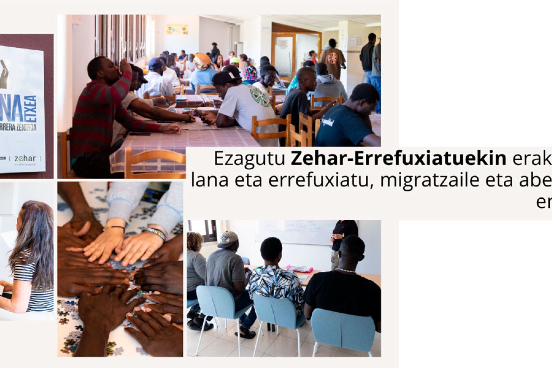 Charla de Zehar-Errefuxiatuekin mañana jueves en Kultur Etxea