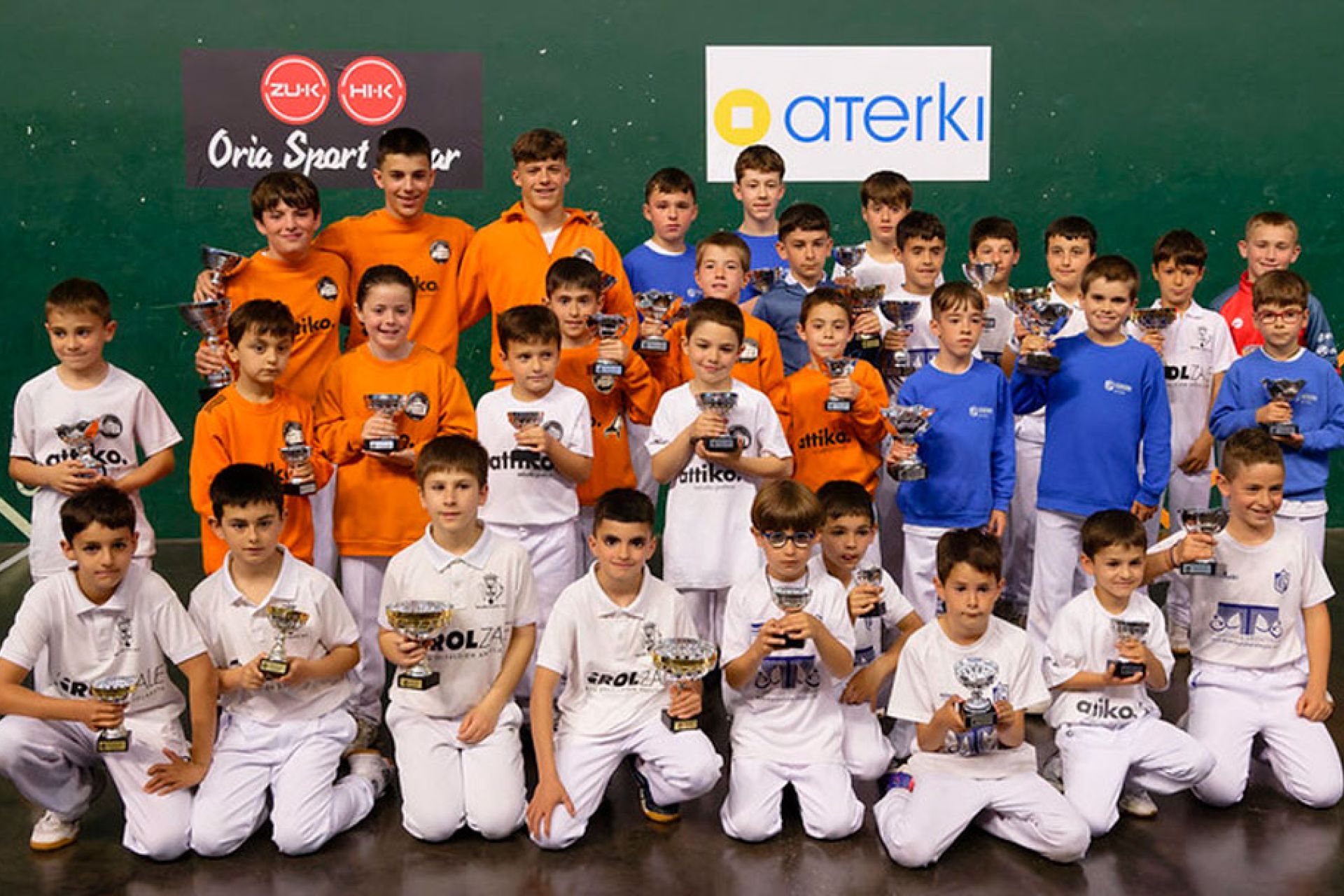 Las semifinales del Torneo Interpueblos de pelota infantil se disputarán el sábado 18 de abril a partir de las 15:45 horas en el Frontón Urbeltz