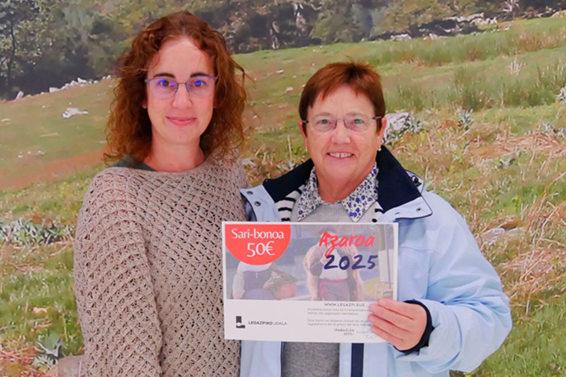 Concurso del calendario municipal - ganador de noviembre
