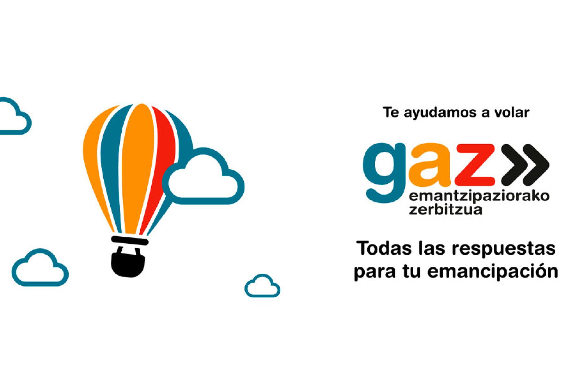 Charlas online de octubre, a cargo del GAZ, el servicio para la emancipación de la juventud del Gobierno Vasco