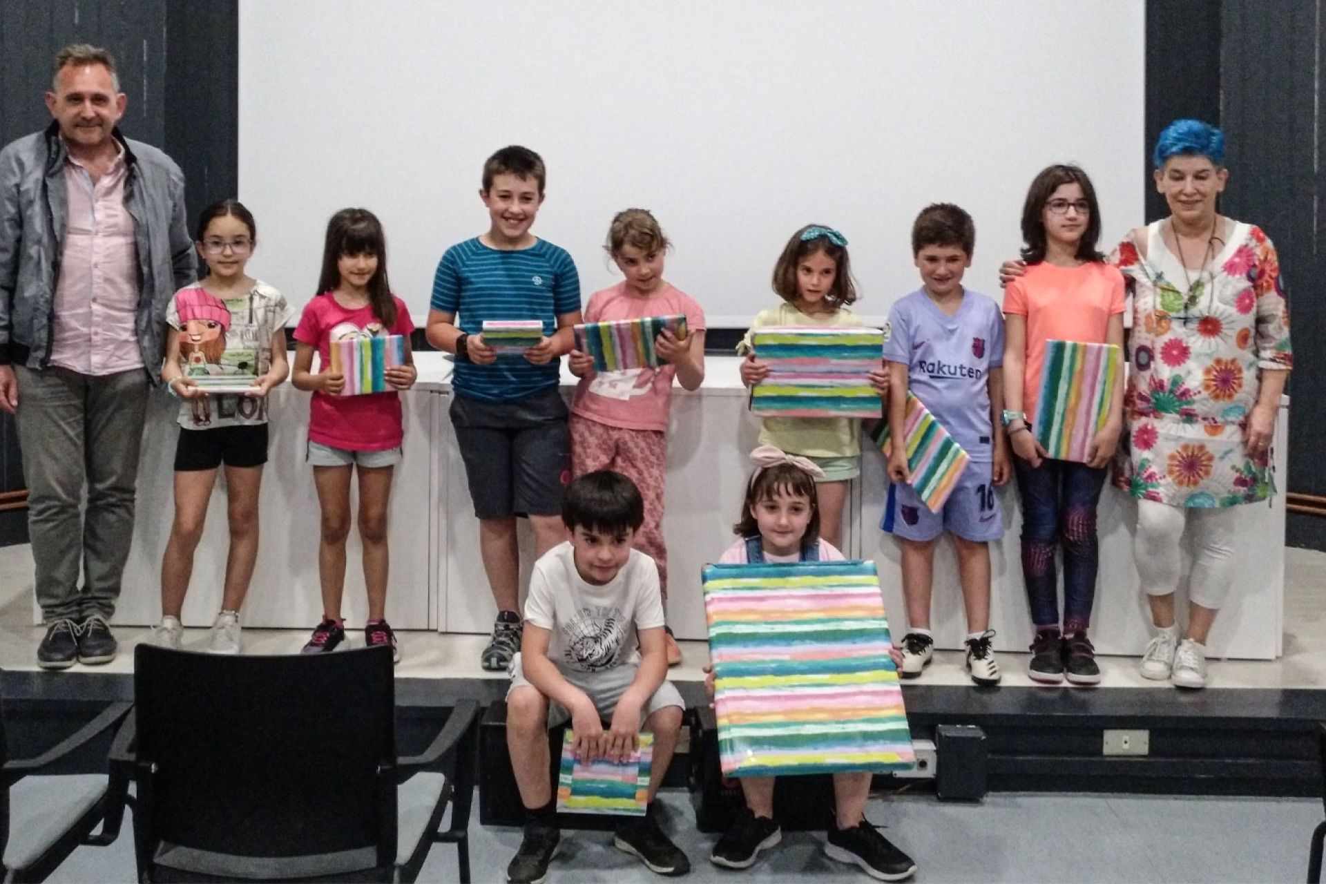Entregados los premios del concurso local de Dibujo