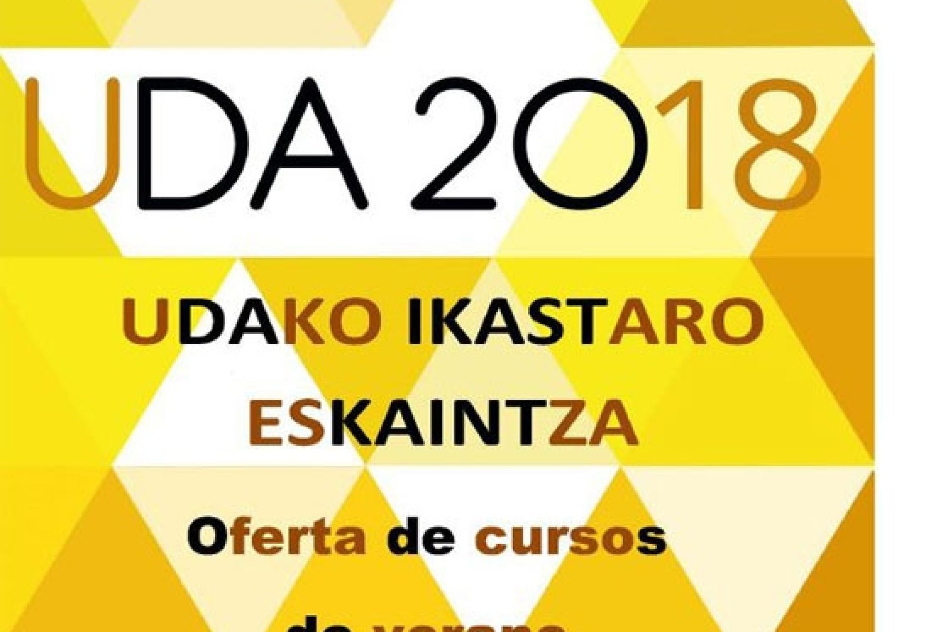 Oferta de cursos de verano del ayuntamiento de legazpi