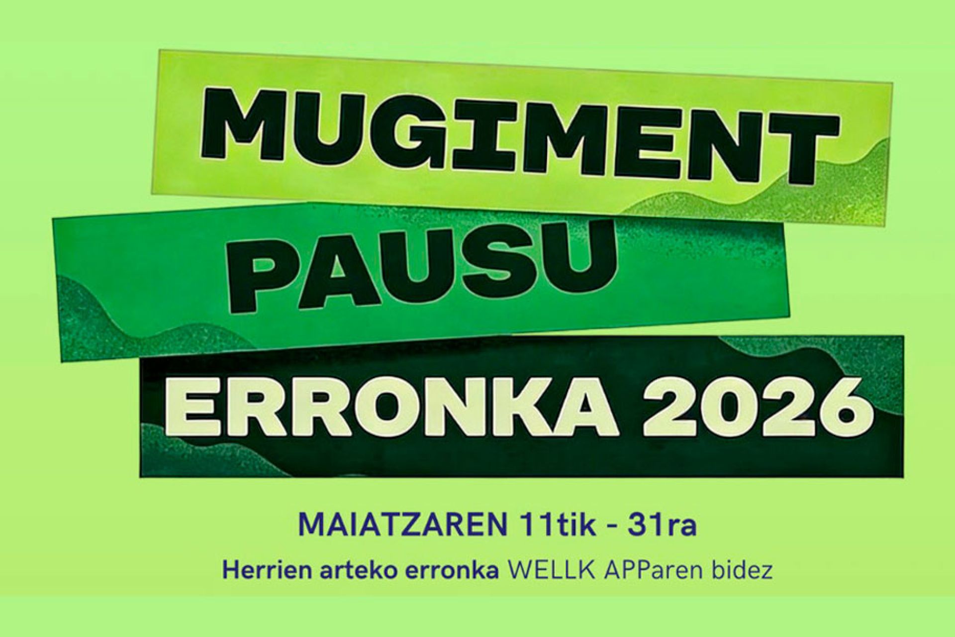 II. Mugiment Pausu Erronka: Legazpi martxan jartzeko prest