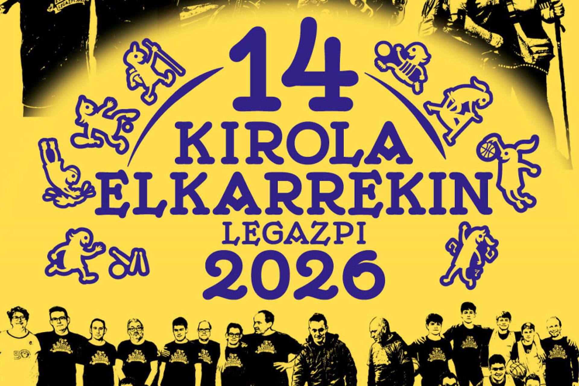 La XIV edición del Kirola Elkarrekin se celebrará el 15 de marzo en Legazpi