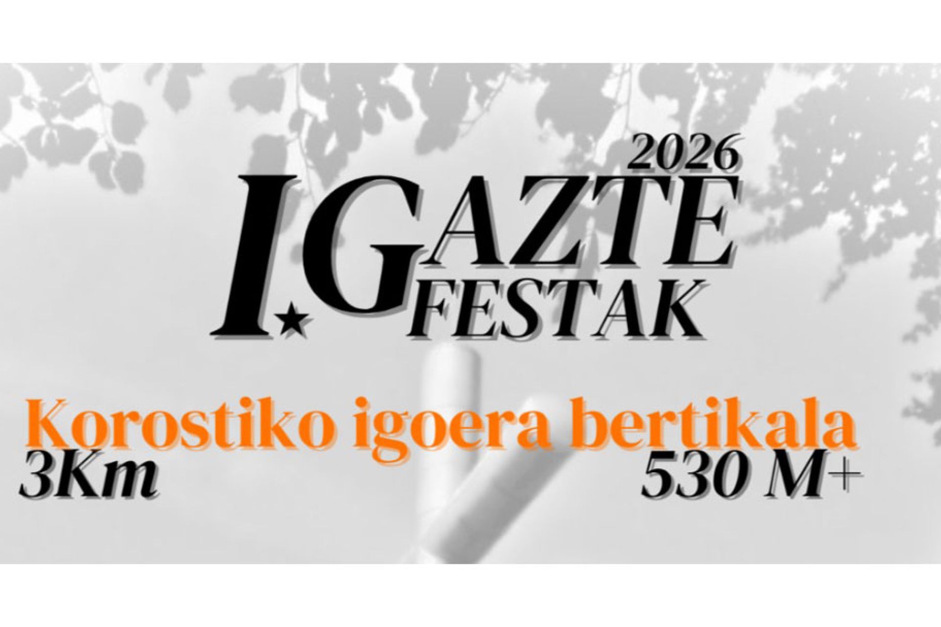 Legazpiko Gazte Asanblada ha organizado la Subida Vertical a Korosti para el 25 de abril