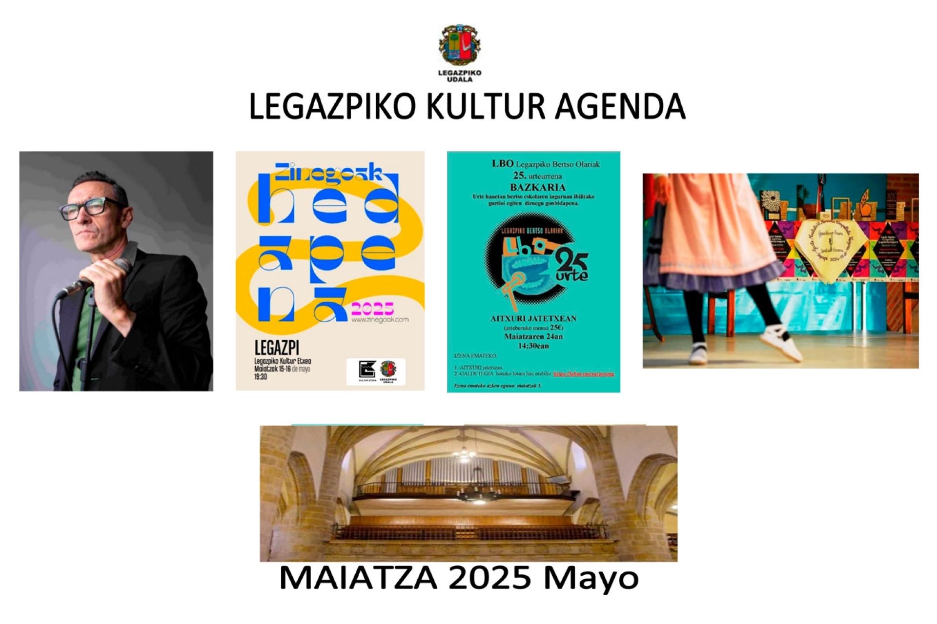 Programación cultural y actividad de KZgunea en Mayo de 2025