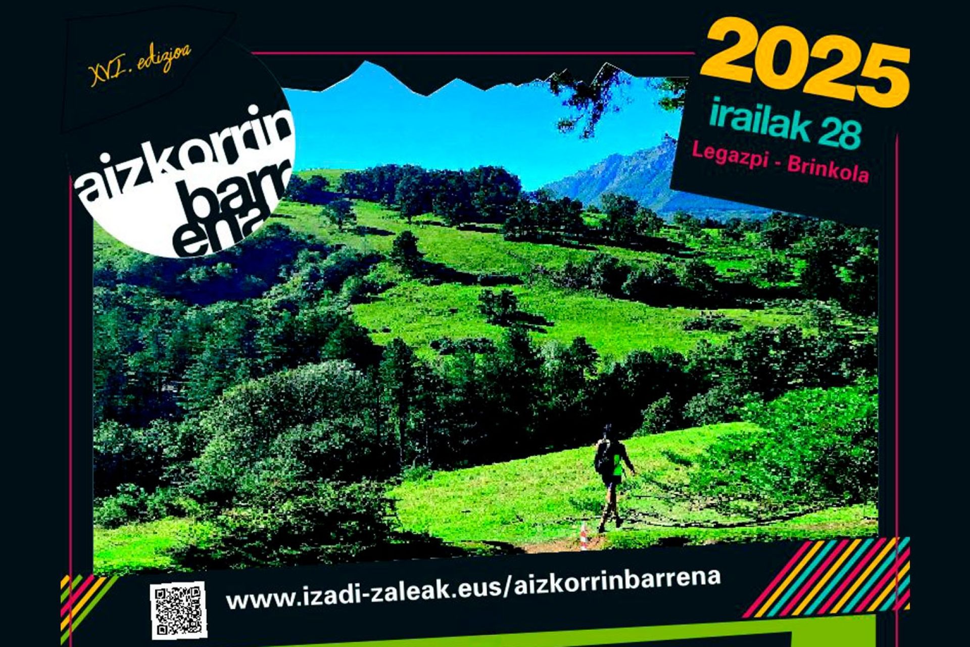 Vuelve la XVI edición de “Aizkorrin Barrena”, el 28 de septiembre