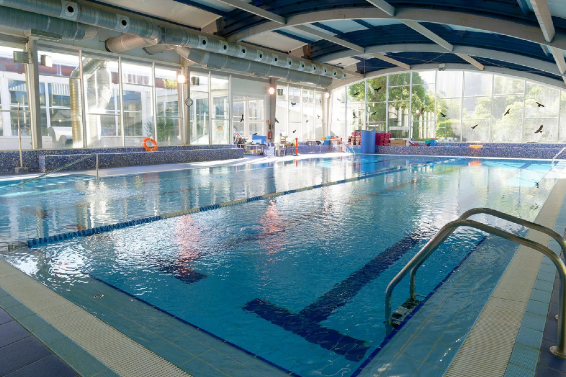 Se adelantan las fechas previstas para las labores de mantenimiento anual de la piscina pequeña