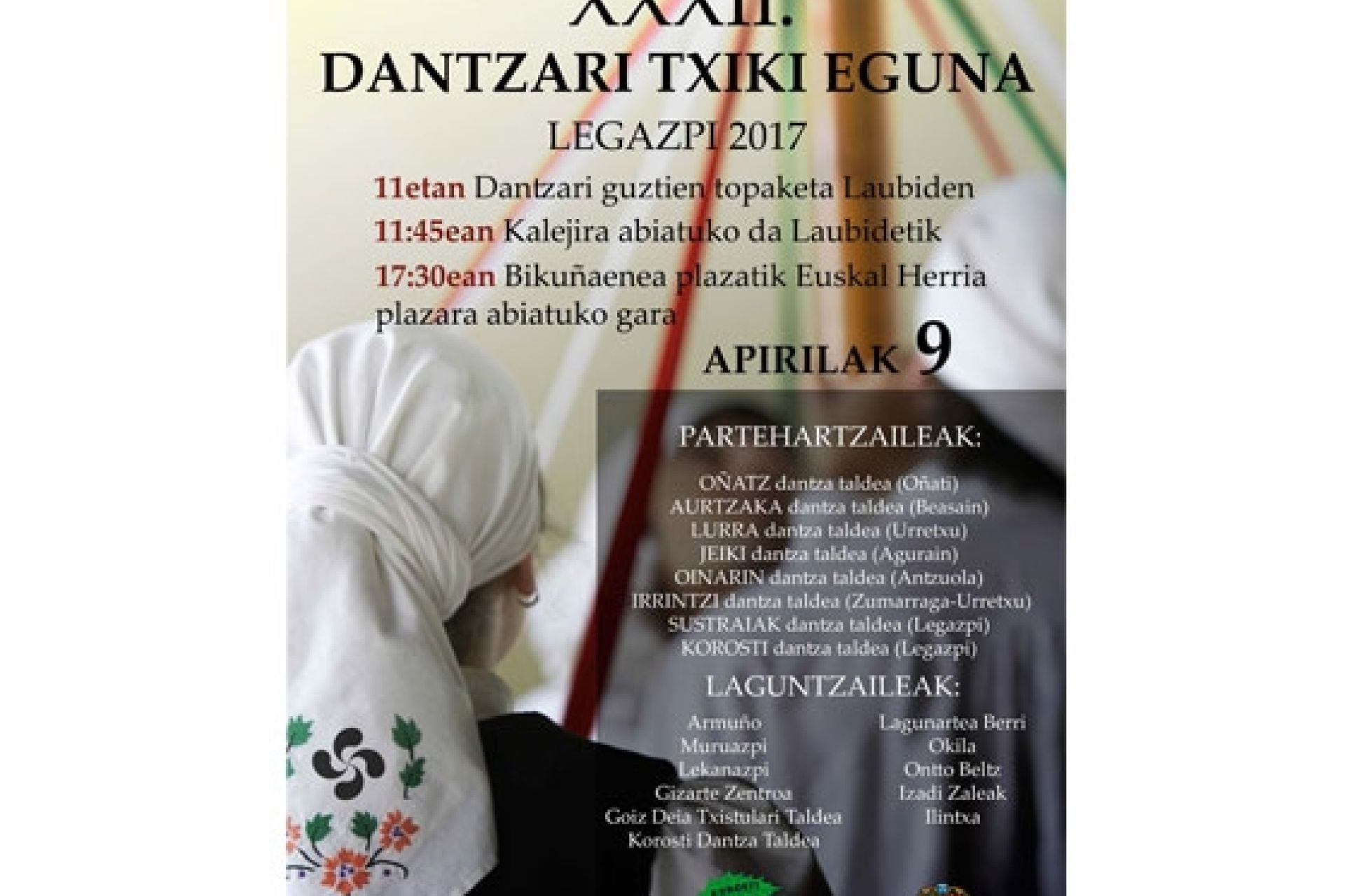 XXXII Dantzari Txiki Eguna en Legazpi